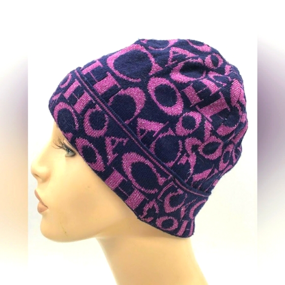 Coach logo beanie, EUC - Picture 1 of 9